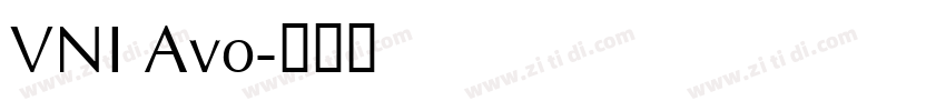 VNI Avo字体转换
